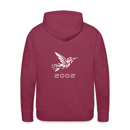 2002 Premium Hoodie - Bordeaux