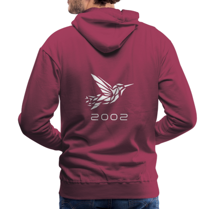 2002 Premium Hoodie - Bordeaux