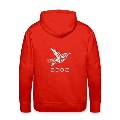 2002 Premium Hoodie - Rot