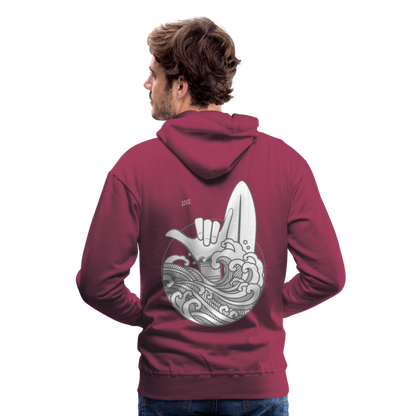 2002 Men’s Premium Hoodie - Bordeaux