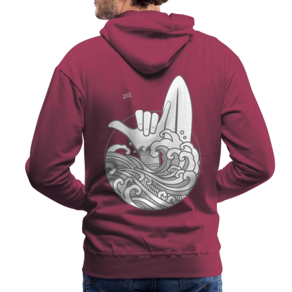 2002 Men’s Premium Hoodie - Bordeaux