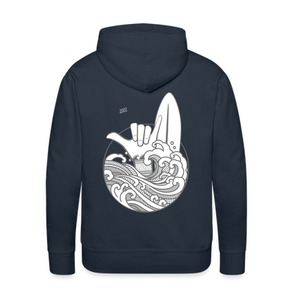 2002 Men’s Premium Hoodie - Navy