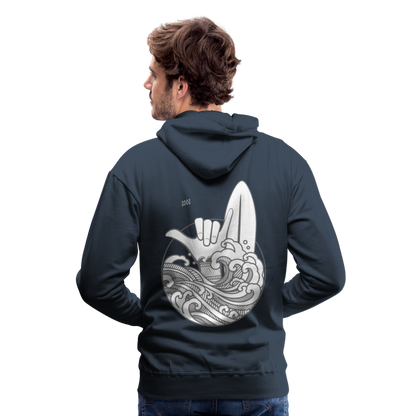 2002 Men’s Premium Hoodie - Navy