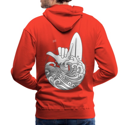 2002 Men’s Premium Hoodie - Rot