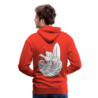 2002 Men’s Premium Hoodie - Rot