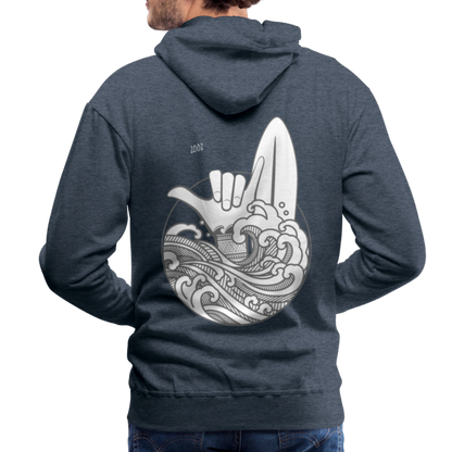 2002 Men’s Premium Hoodie - Jeansblau