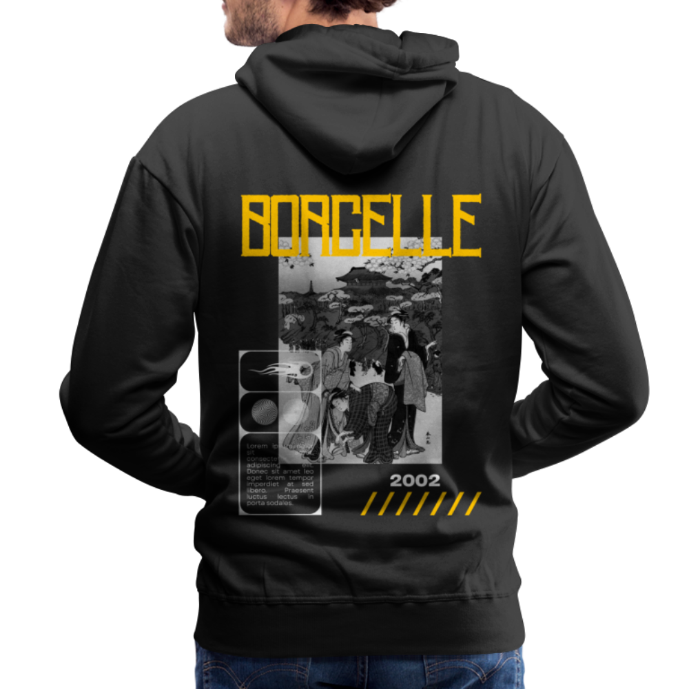 2002 Borcelle Premium Hoodie - Schwarz