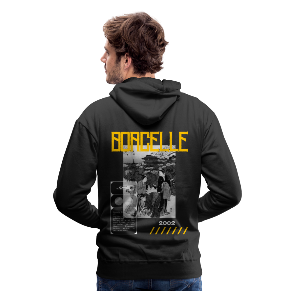 2002 Borcelle Premium Hoodie - Schwarz