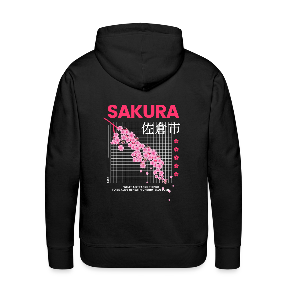 2002 Sakura Premium Hoodie - Schwarz