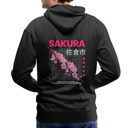 2002 Sakura Premium Hoodie - Schwarz