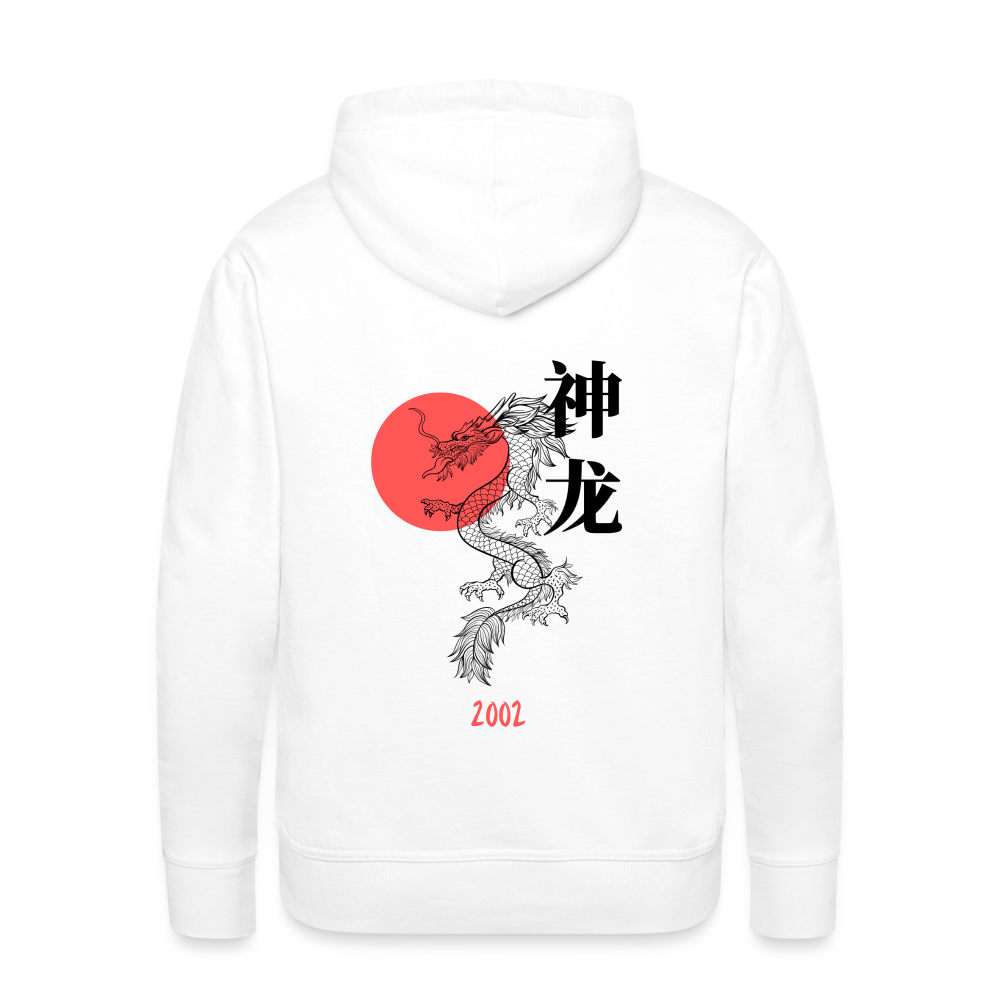 2002 Japanese Dragon Premium Hoodie - weiß