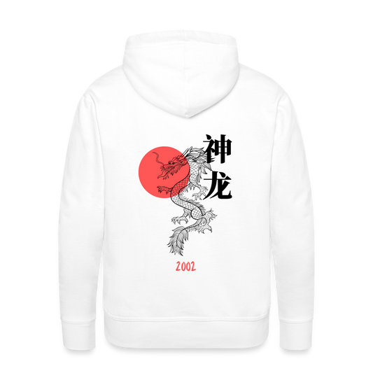 2002 Japanese Dragon Premium Hoodie - weiß