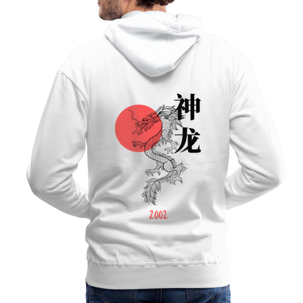 2002 Japanese Dragon Premium Hoodie - weiß