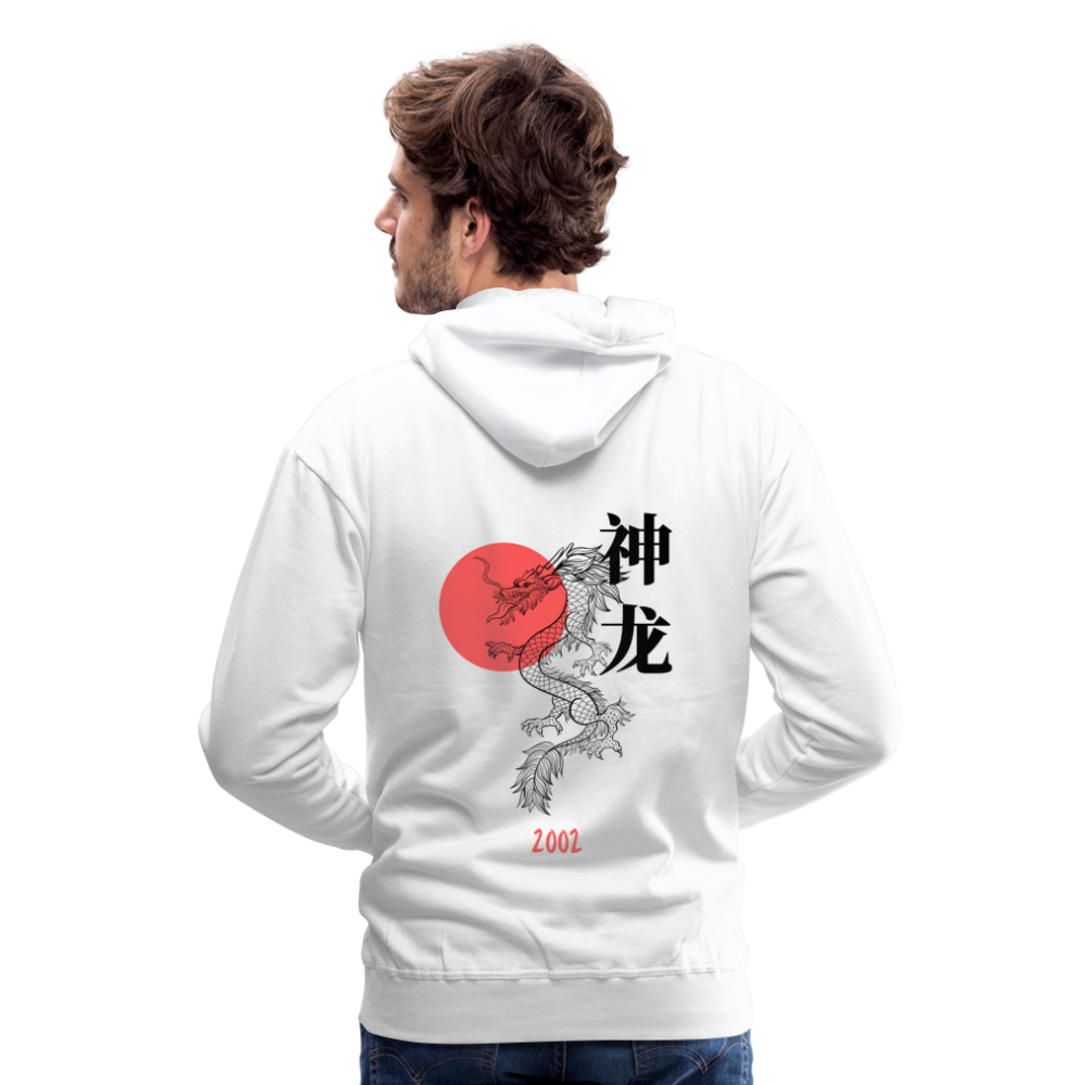 2002 Japanese Dragon Premium Hoodie - weiß