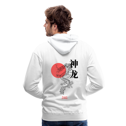 2002 Japanese Dragon Premium Hoodie - weiß