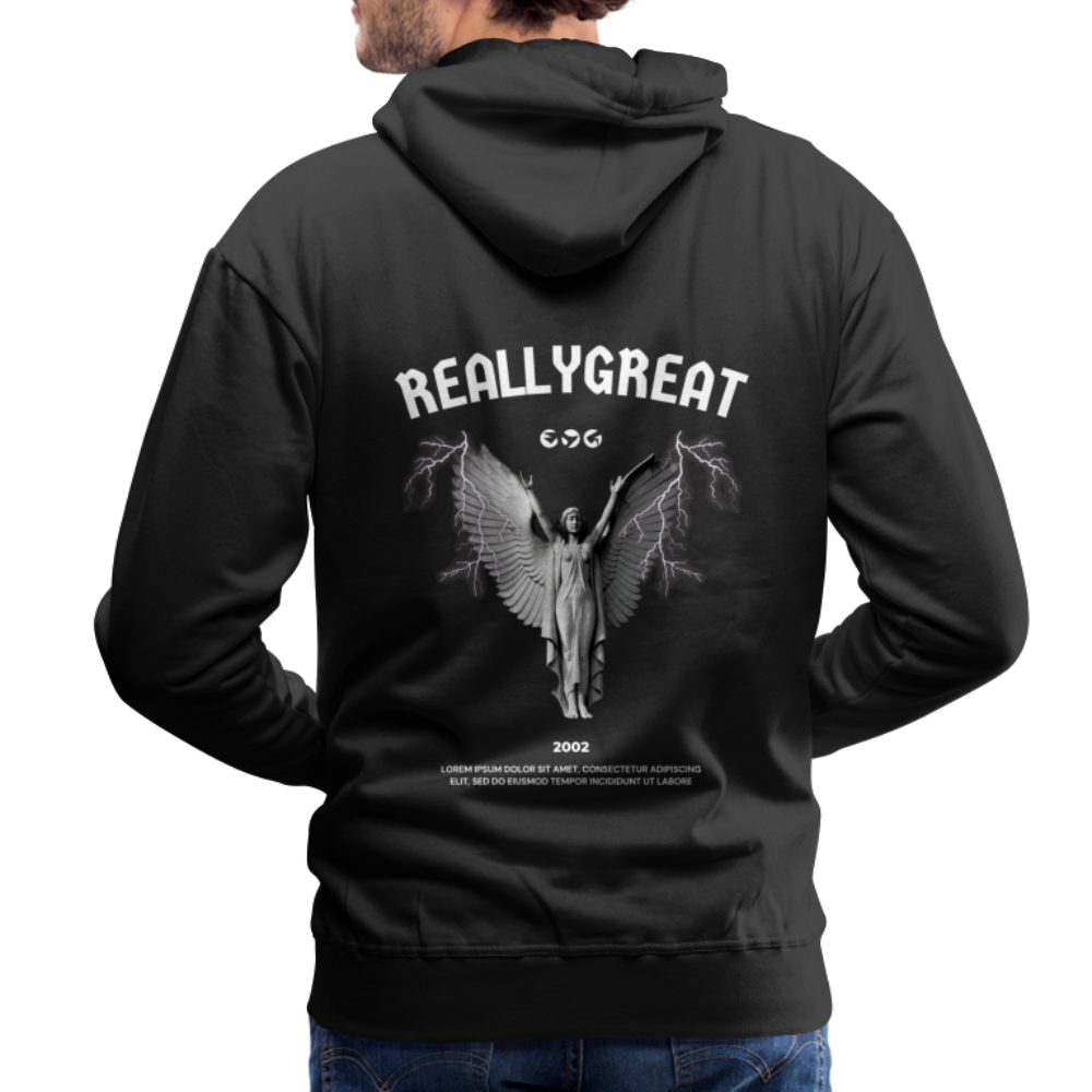 2002 Really Great Premium Hoodie - Schwarz