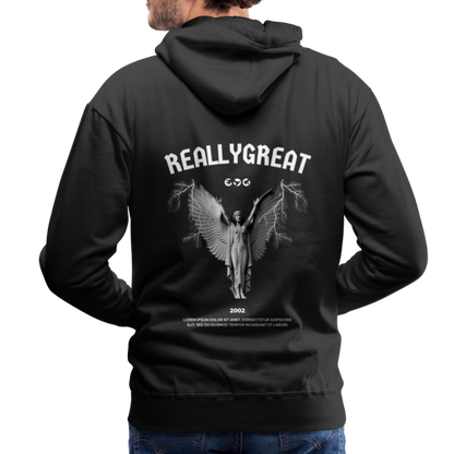 2002 Really Great Premium Hoodie - Schwarz