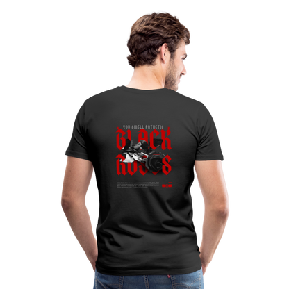 2002 Black Roses Premium T-Shirt - Schwarz