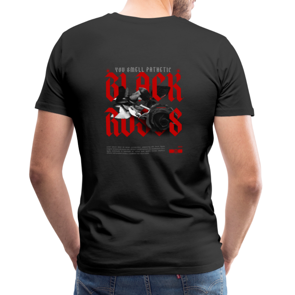 2002 Black Roses Premium T-Shirt - Schwarz