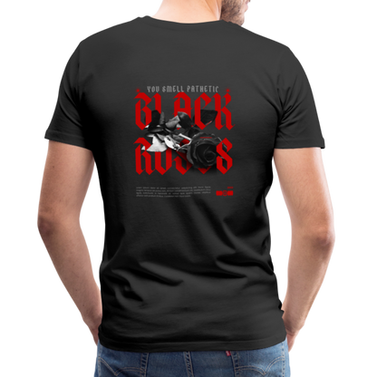 2002 Black Roses Premium T-Shirt - Schwarz