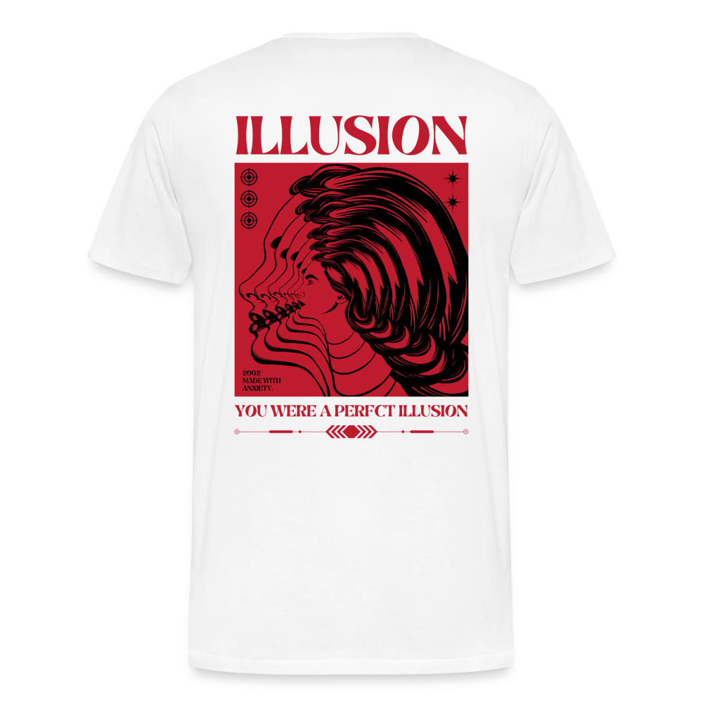 2002 Illusion Premium T-Shirt - weiß