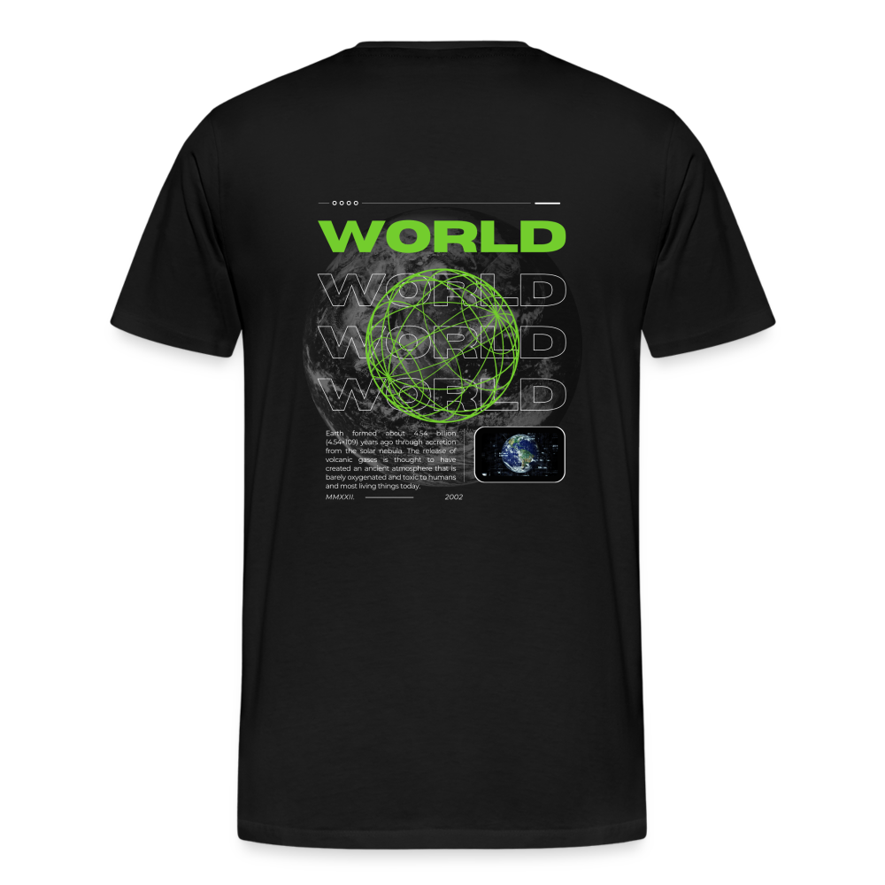 2002 World Premium T-Shirt - Schwarz