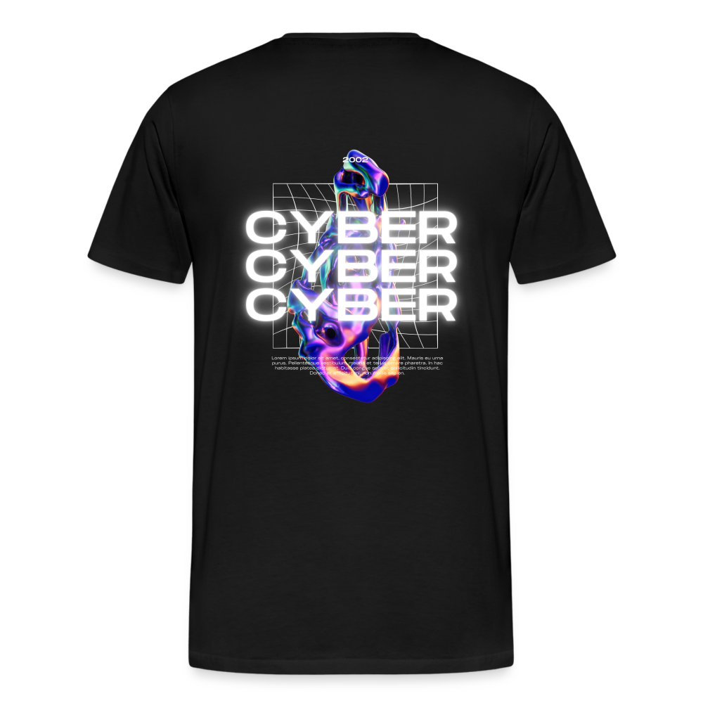 2002 Cyber Premium T-Shirt - Schwarz