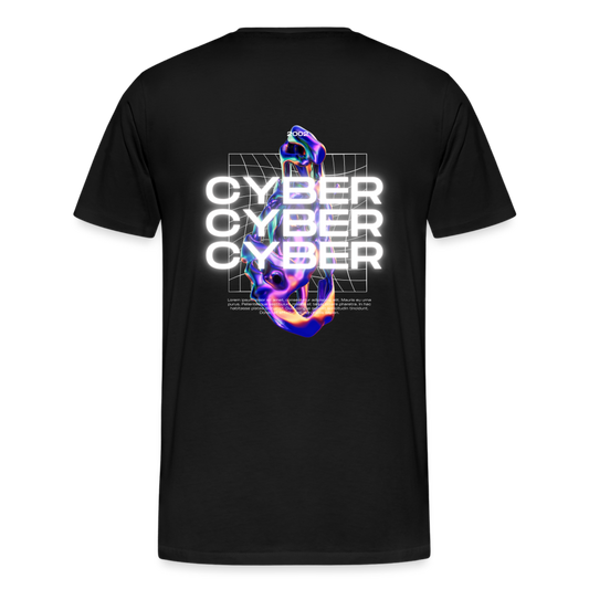 2002 Cyber Premium T-Shirt - Schwarz