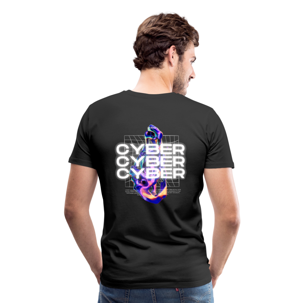 2002 Cyber Premium T-Shirt - Schwarz