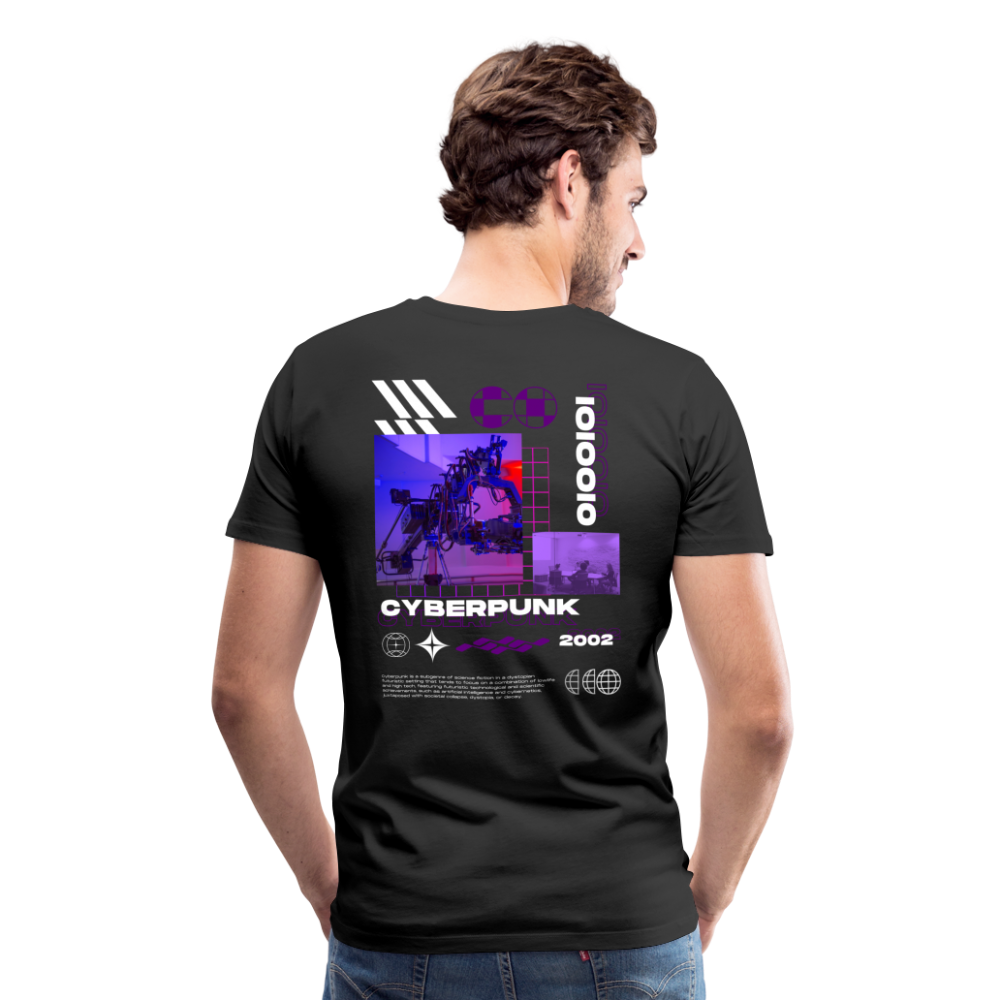 2002 Cyberpunk Premium T-Shirt - Schwarz