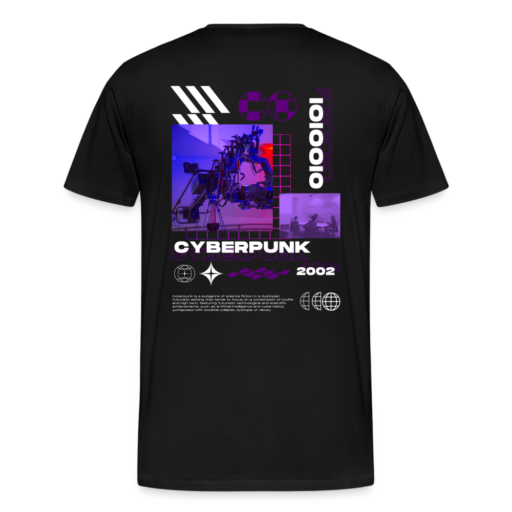 2002 Cyberpunk Premium T-Shirt - Schwarz