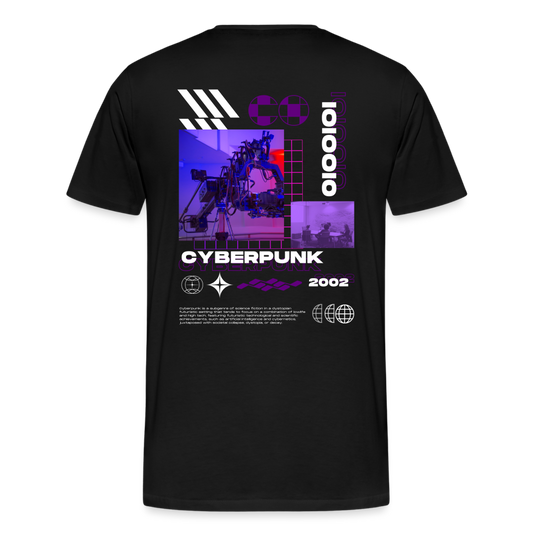 2002 Cyberpunk Premium T-Shirt - Schwarz