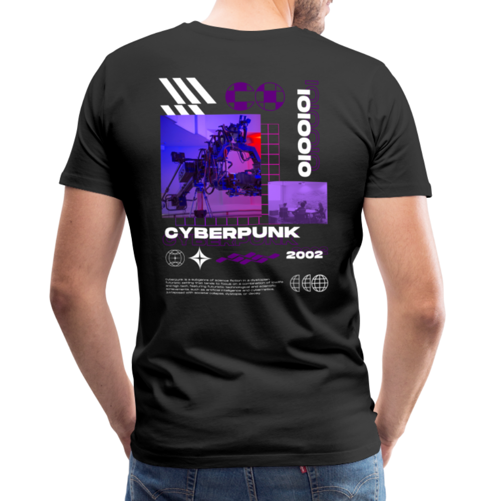 2002 Cyberpunk Premium T-Shirt - Schwarz